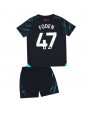 Manchester City Phil Foden #47 Alternativní dres pro děti 2023-24 Krátký Rukáv (+ trenýrky)